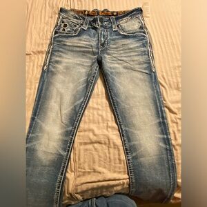 Rock Revival Men 33 Slim Straight NWT